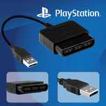 NOVO - Cabo • Adaptador de Comandos PS1 • PS2 para PS3 / PC