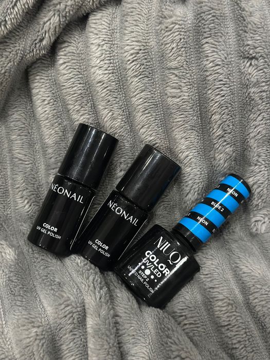 Zestaw lakierów hybrydowych thermo color NeoNail + NUQI