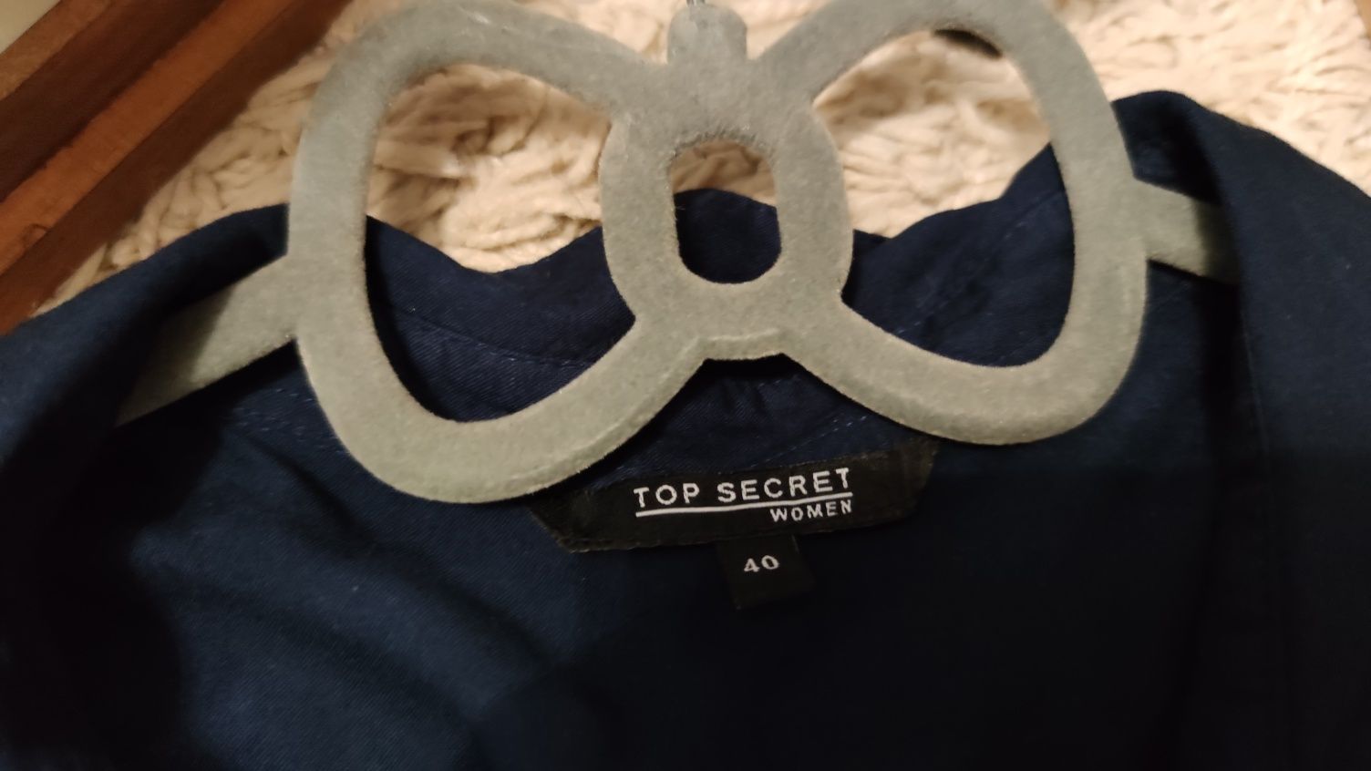 Bluzka koszula granatowa top secret