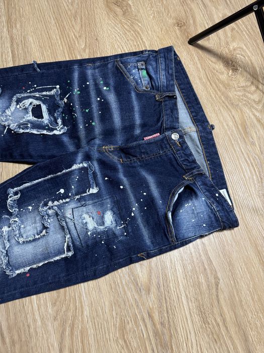 Штани dsquared2 paint patch work