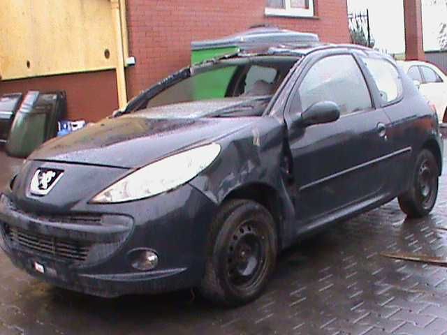 Peugeot 206 Plus Zderzak tył maska drzwi lampy tył kokpit hak Kod KTG