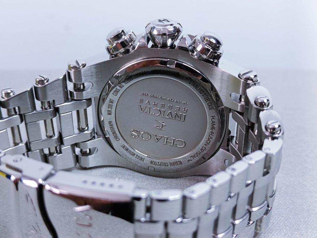 Invicta Reserve Chaos 45654 - 54mm Szwajcarski Kwarcowy Męski