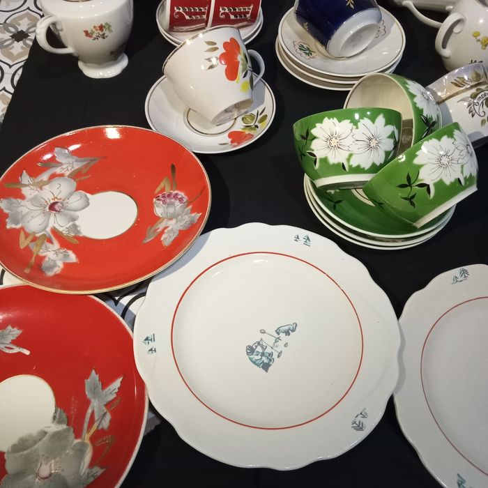 Посуда, чашки, тарелки