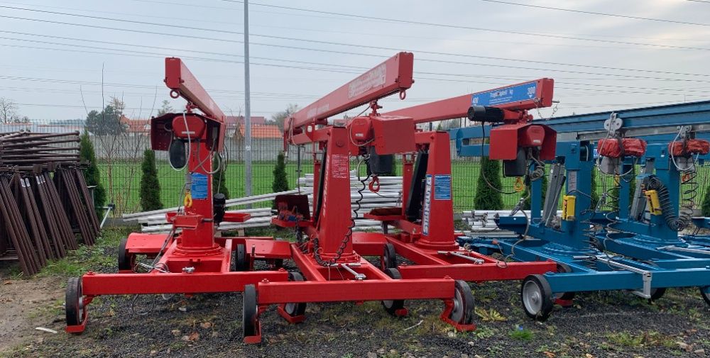 Mini Dźwig żuraw budowlany LISSMAC LMK 300/400 Minikran Silka Tempo KS