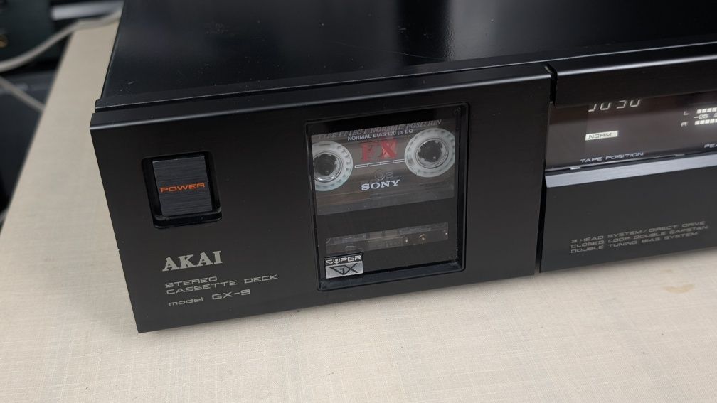AKAI GX-9 Kultowy magnetofon kasetowy