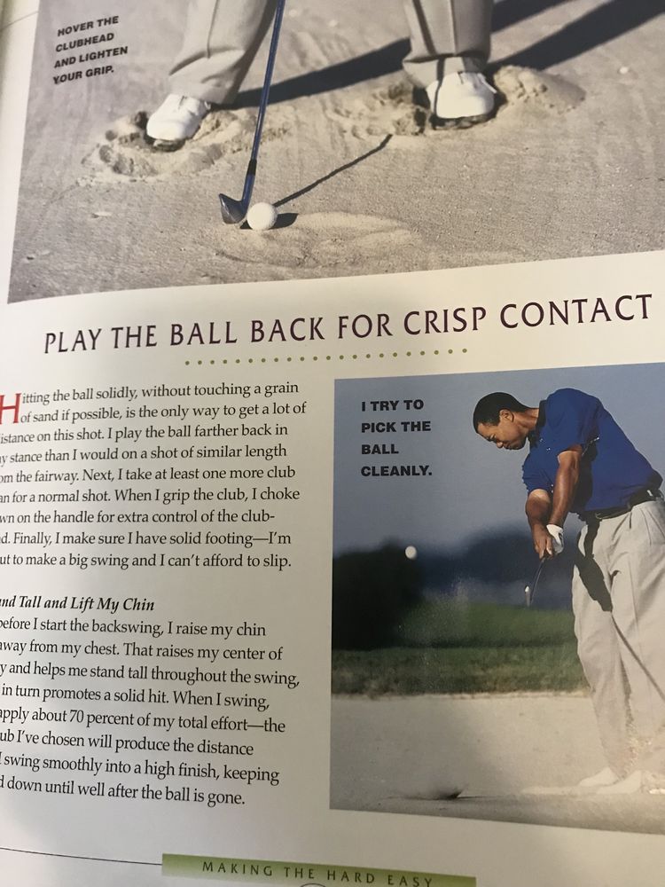 Golf Tiger Woods