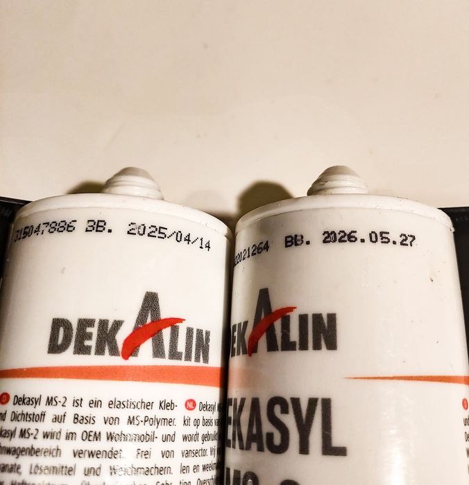 Dekalin Dekasil MS-2 / czarny 2 szt.