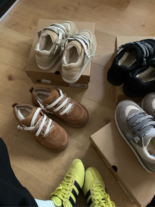 кросівки UGG lo Lowmel  угі кроси зимові на хутрі ловмел