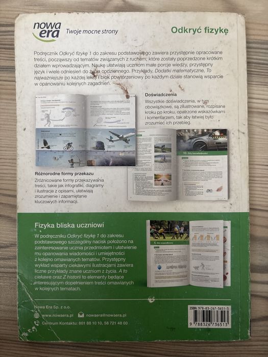 Odkryz fizyke klasa 1 zakres podstawowy