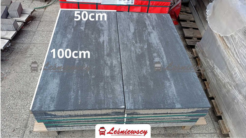 Płyta tarasowa chodnikowa 100x50x6cm DROGBRUK-Talamona z dostawą HDS