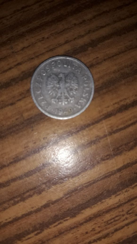 Monety z okresu PRL-u 10 gr 1949 i 1974 bzm