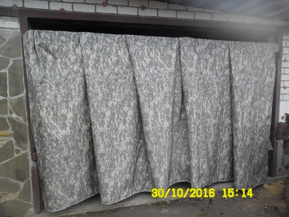 Изготовление гаражных штор,перегородок,материал брезент,кордура,пвх.