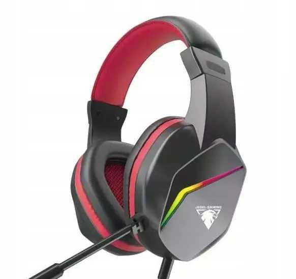 Nowe Słuchawki Gamingowe USB Mikrofon Oświetlenie Jedel-Gaming GH-268