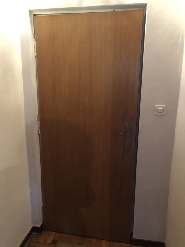 Drzwi pełne wewnetrzne, lewe, 80, dab