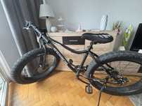Rower górski MTB INDIANA Fat Bike M18 26 cali męski Czarny