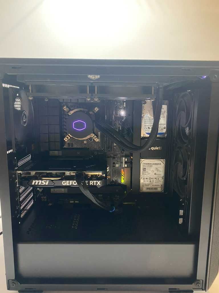 Komputer PC i5-12600KF / RTX 4060 Ti / 16GB / SSD+4xHDD