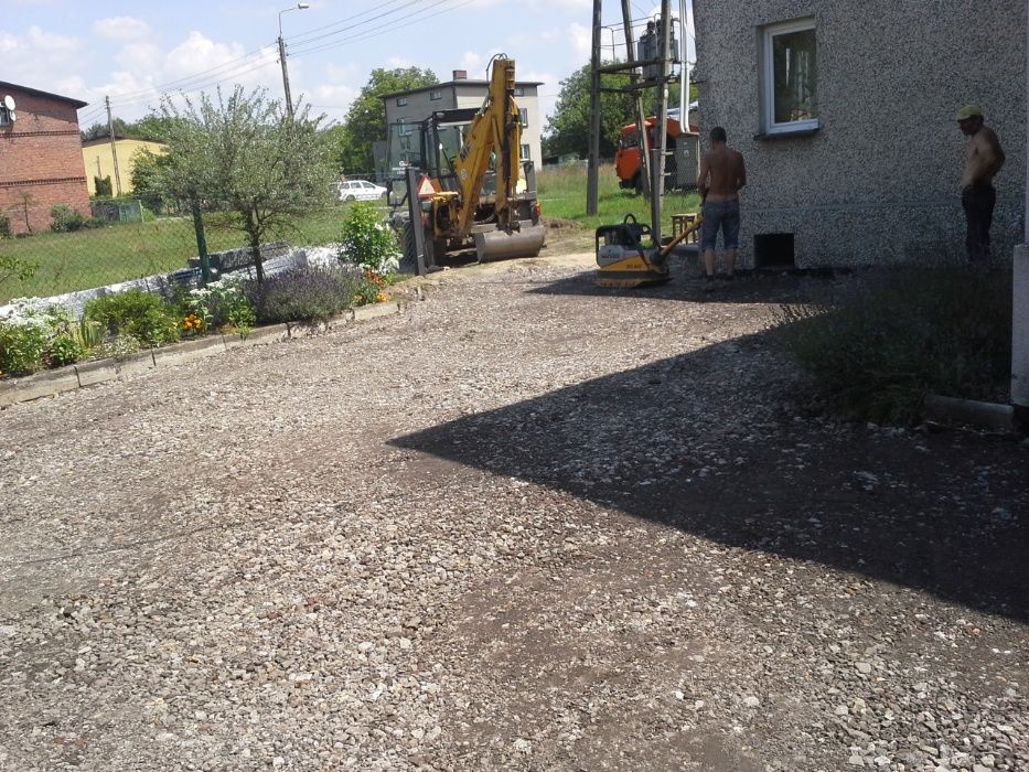 Kruszywo drogowe KLINIEC pohutnicze na UTWARDZANIE drogi