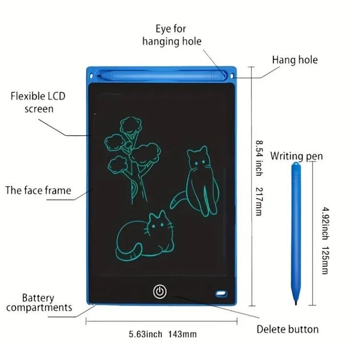 LCD tablet de escrita/quadro de desenho