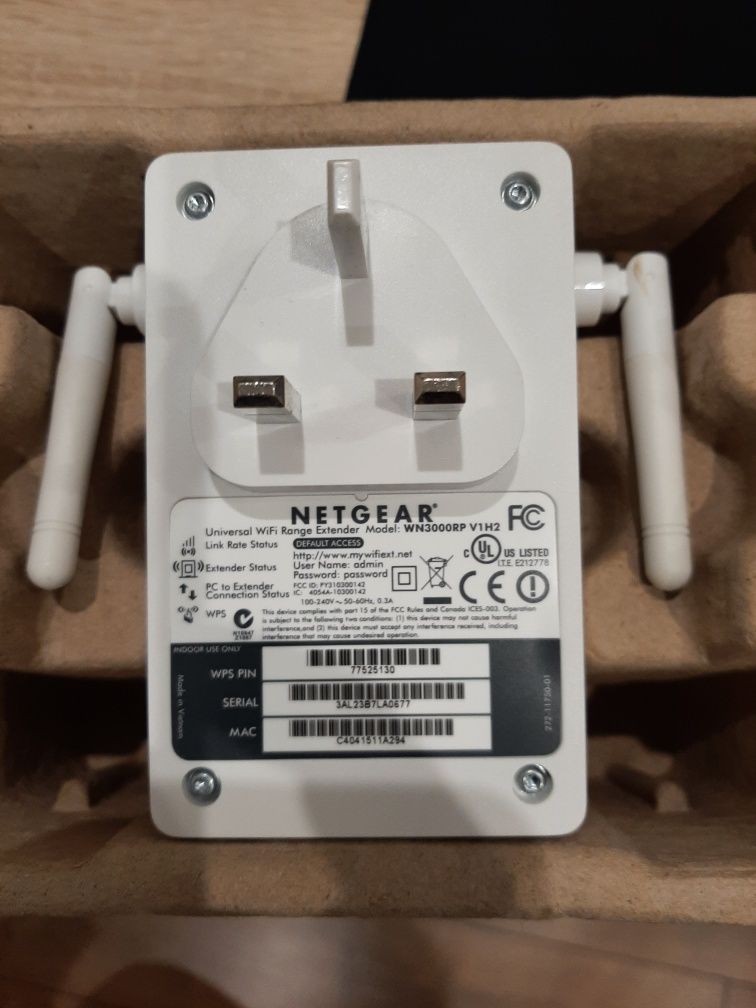 Wzmacniacz sygnału WiFi NETGEAR 3000RP