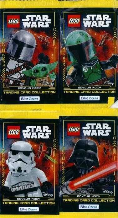 BOX NOWY 18 saszetek/ 108 kart LEGO STAR WARS seria 4