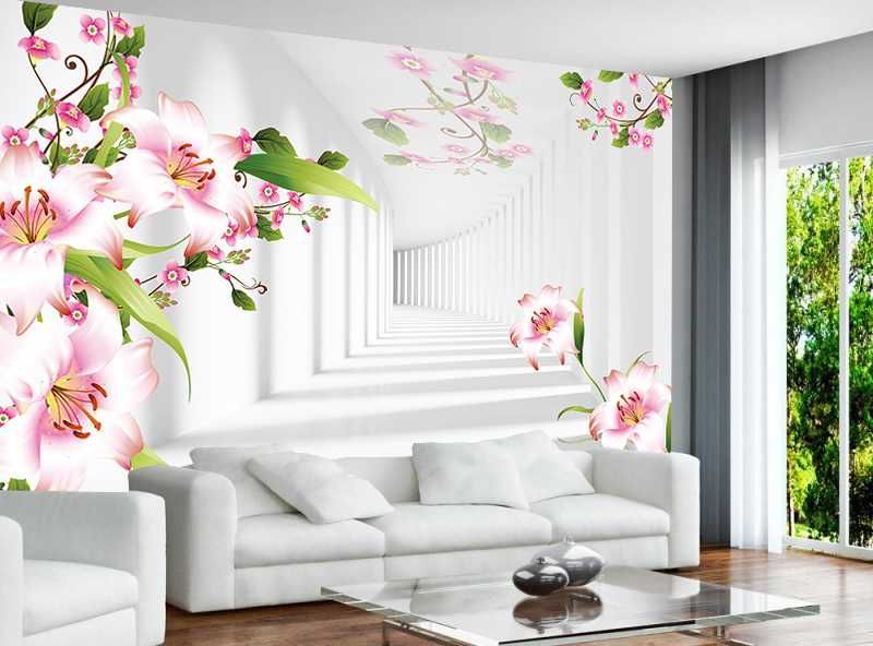 3D шпалери розширюють простір, фотошпалери, обои, зроблено в Україні