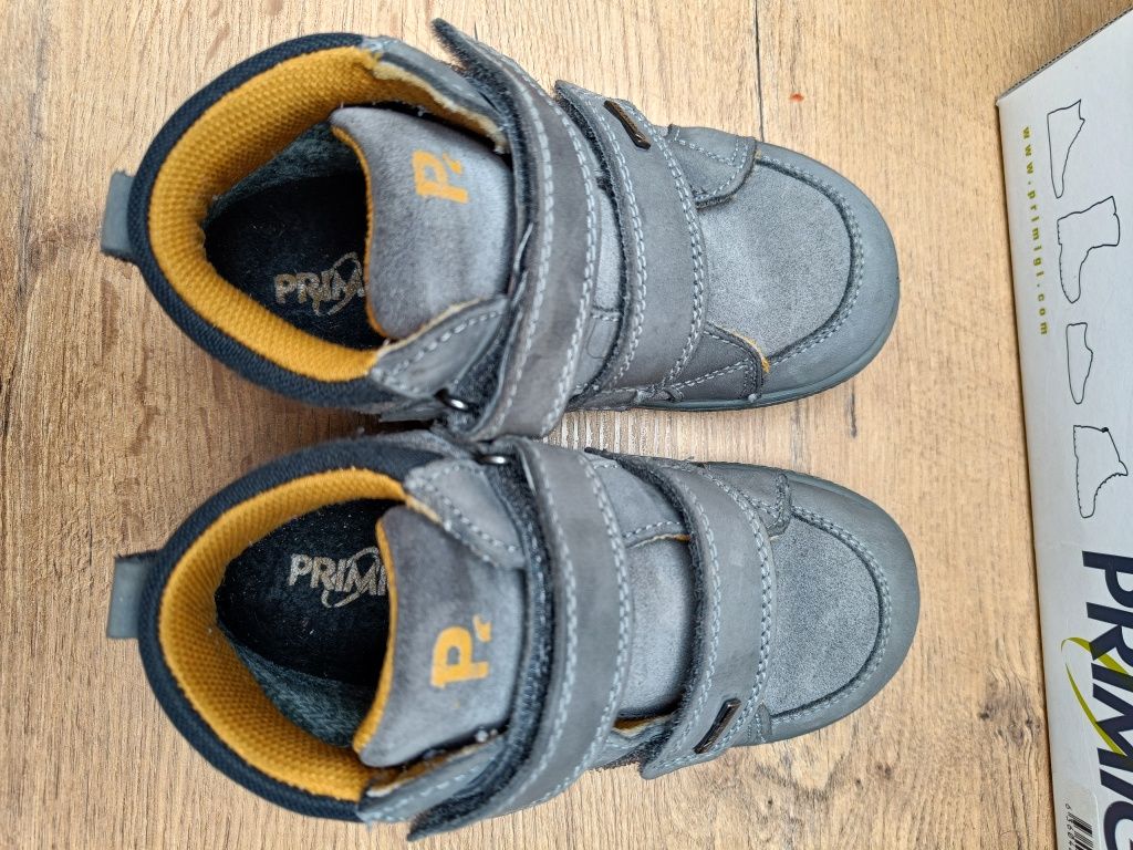 Trzewiki buty skórzane, ocieplane Prinigi r. 28 Gore TeX