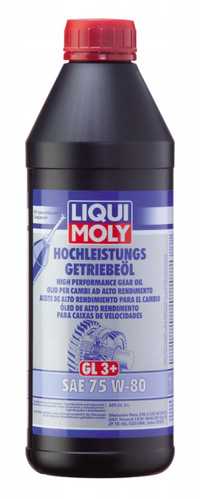Olej przekładniowy Liqui Moly 75W80 GL3+ 2L