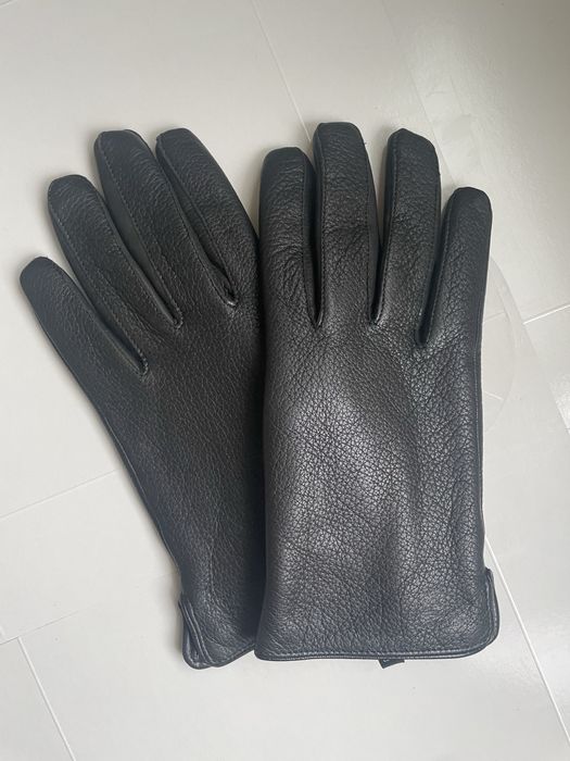 Рукавиці чоловічі з натуральної шкіри Harmon moda