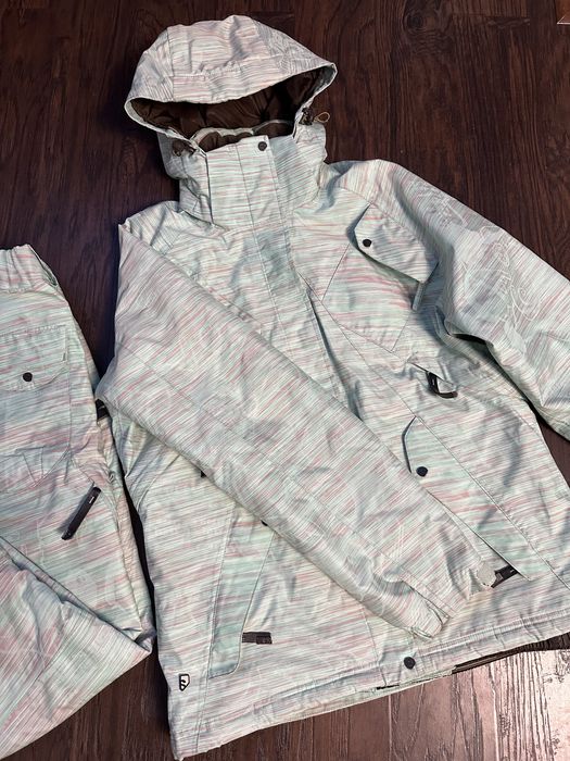 Salomon strój narciarski damski L kurtka i spodnie narciarskie