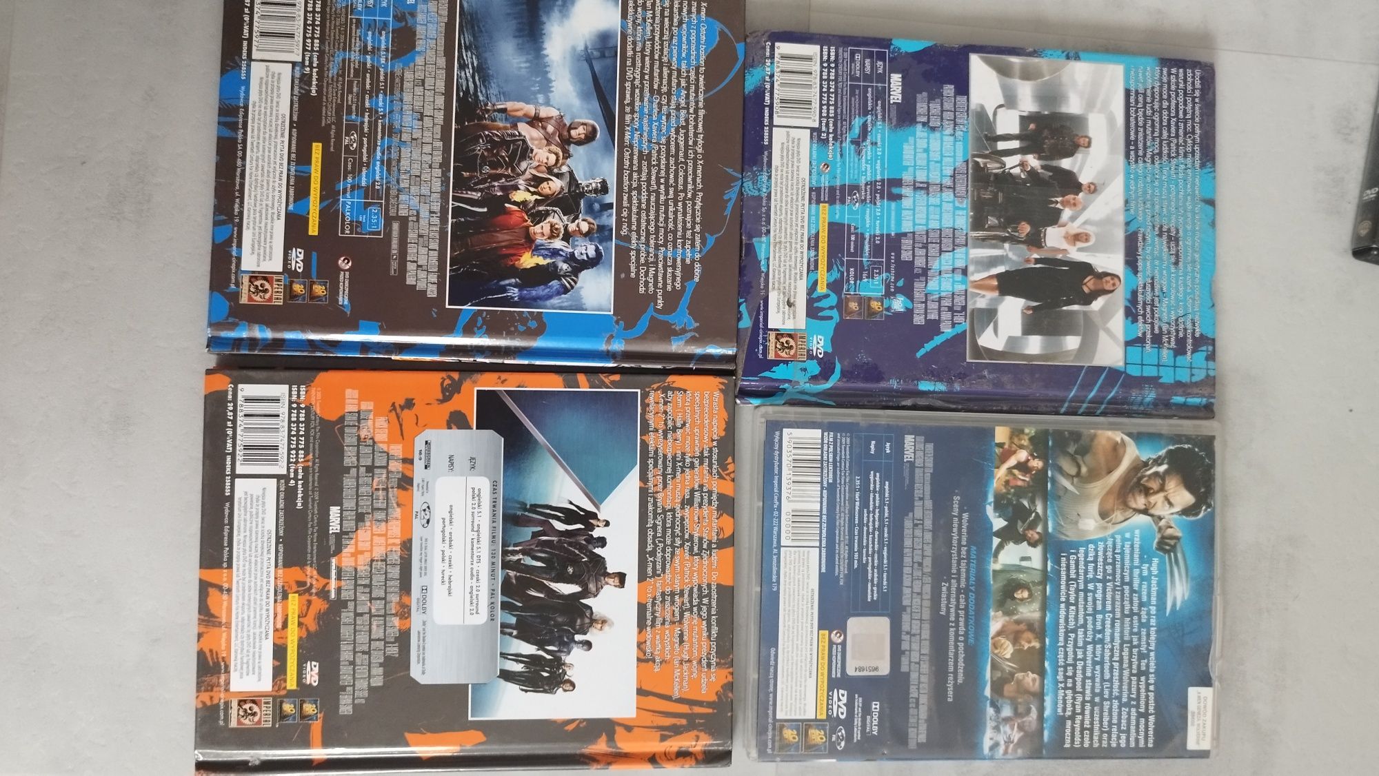 X MEN i Wolverine komplet LEKTOR PL książka +film