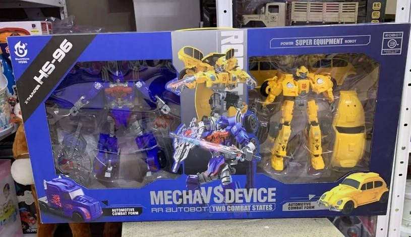 Набір трансформерів Оптімус Прайм, Бамбелбі Трансформери автоботи 18см