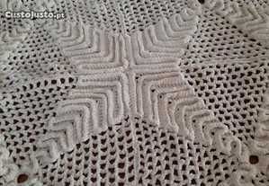 14 Quadrados de renda feita á mão 21x21 cm