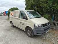 Volkswagen T5  VW T5 Transporter 2011 2.0 TDI uszkodzony
