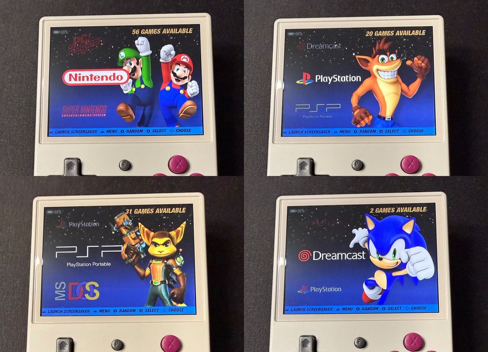 Портативна ігрова консоль приставка ретро ANBERNIC RG353V