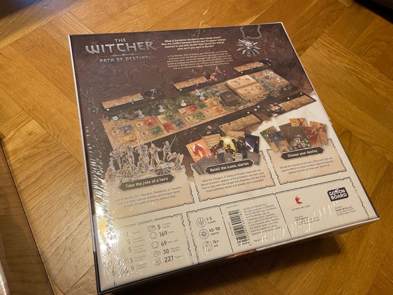 Gra planszowa The Witcher: Path of Destiny (Angielska wersja)