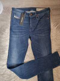 Spodnie jeansy Diesel W25 L32 nowe