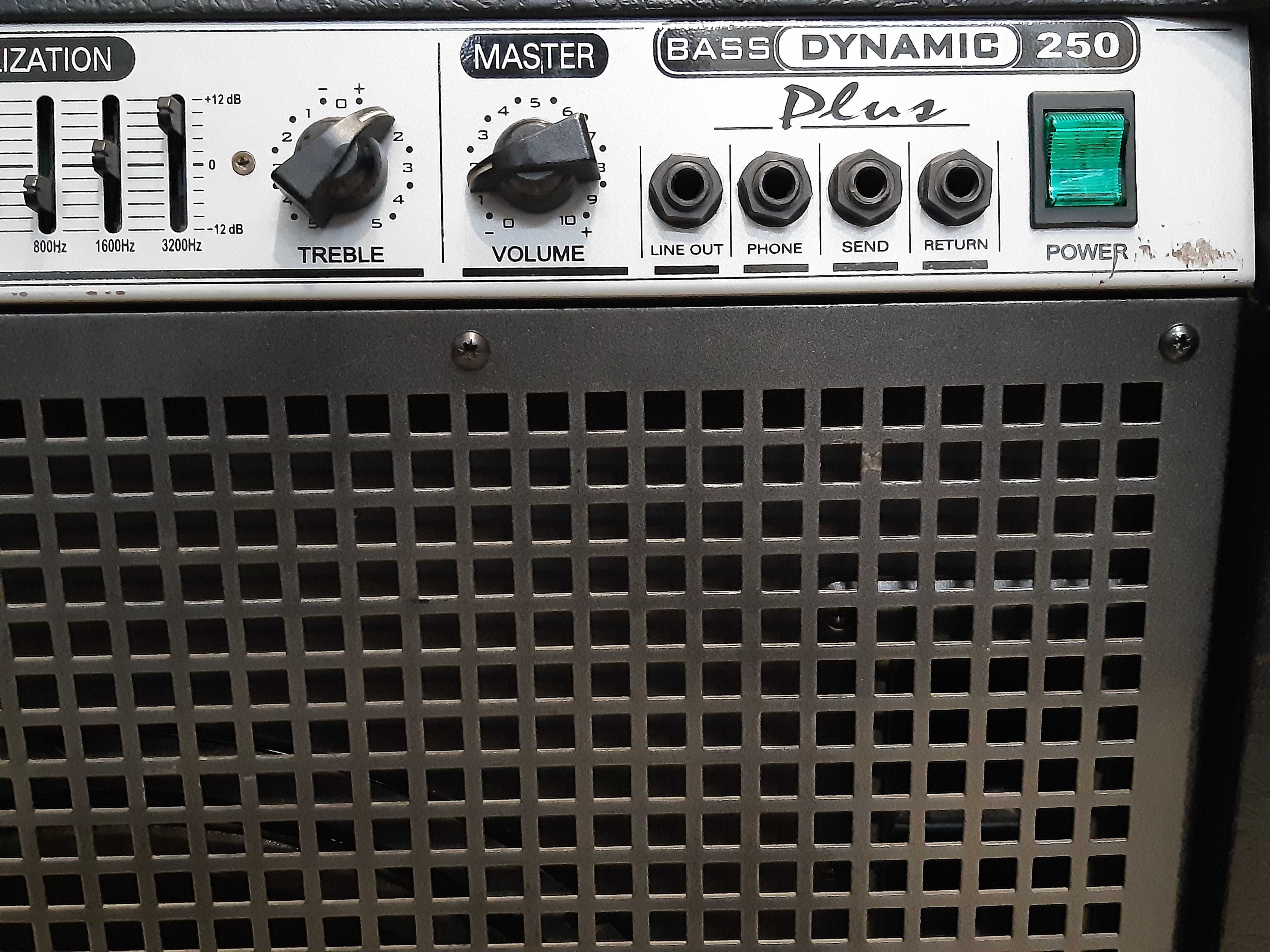 Wzmacniacz do Gitary Basowej-Dynamics Bass 250w-combo Bass-lub zamiana