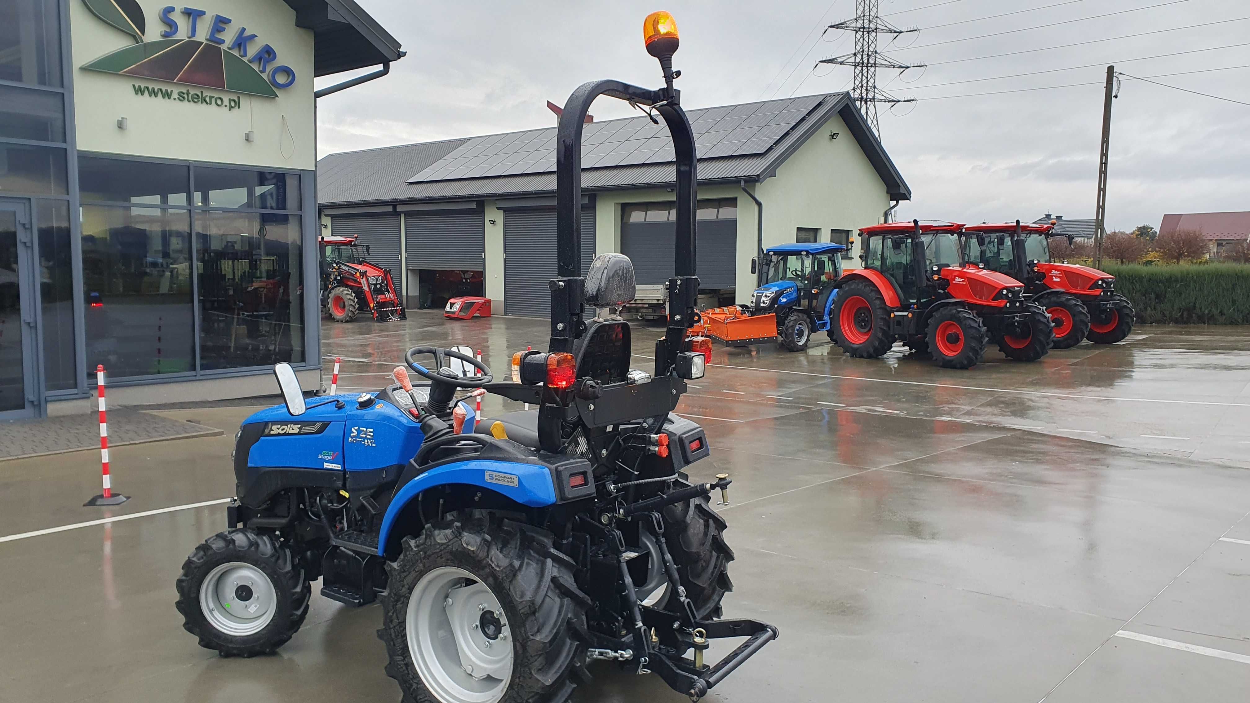 Ciągnik mini traktor Solis S 26 4wd Skrzynia z rewersem 9+9-Najtaniej!