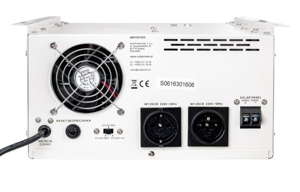 Polska IS-PRO-1500S-12V Гібридний  інвектор аварійного живлення