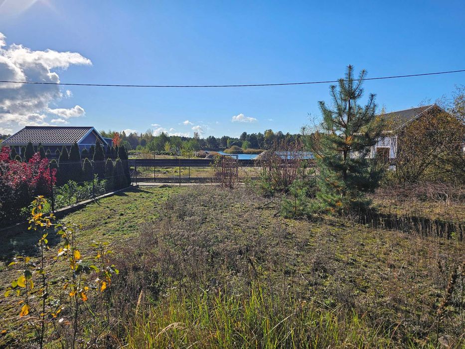 Małe Mazury –działka budowalno-rekreacyjna 1222 m2 jezioro Brzóze Duże