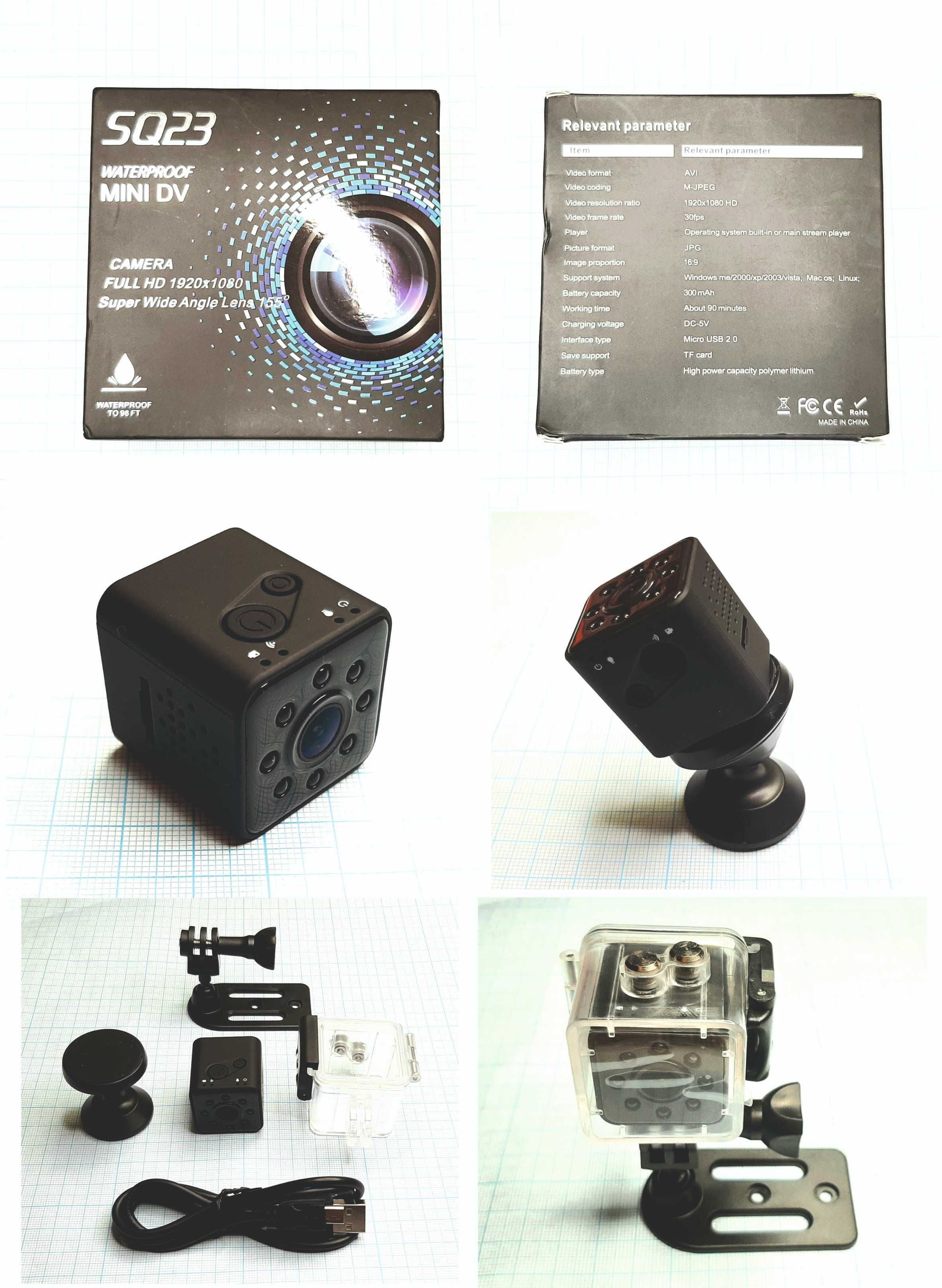 Экшн камеры, мини камеры SQ 11, SQ 23, Wi-Fi