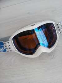 Roxy torah opalizujące okulary narciarskie/snowboardowe