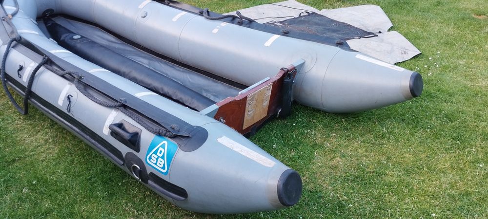 Yamaha F20 silnik zaburtowy Ponton ratiwniczy DSB 380