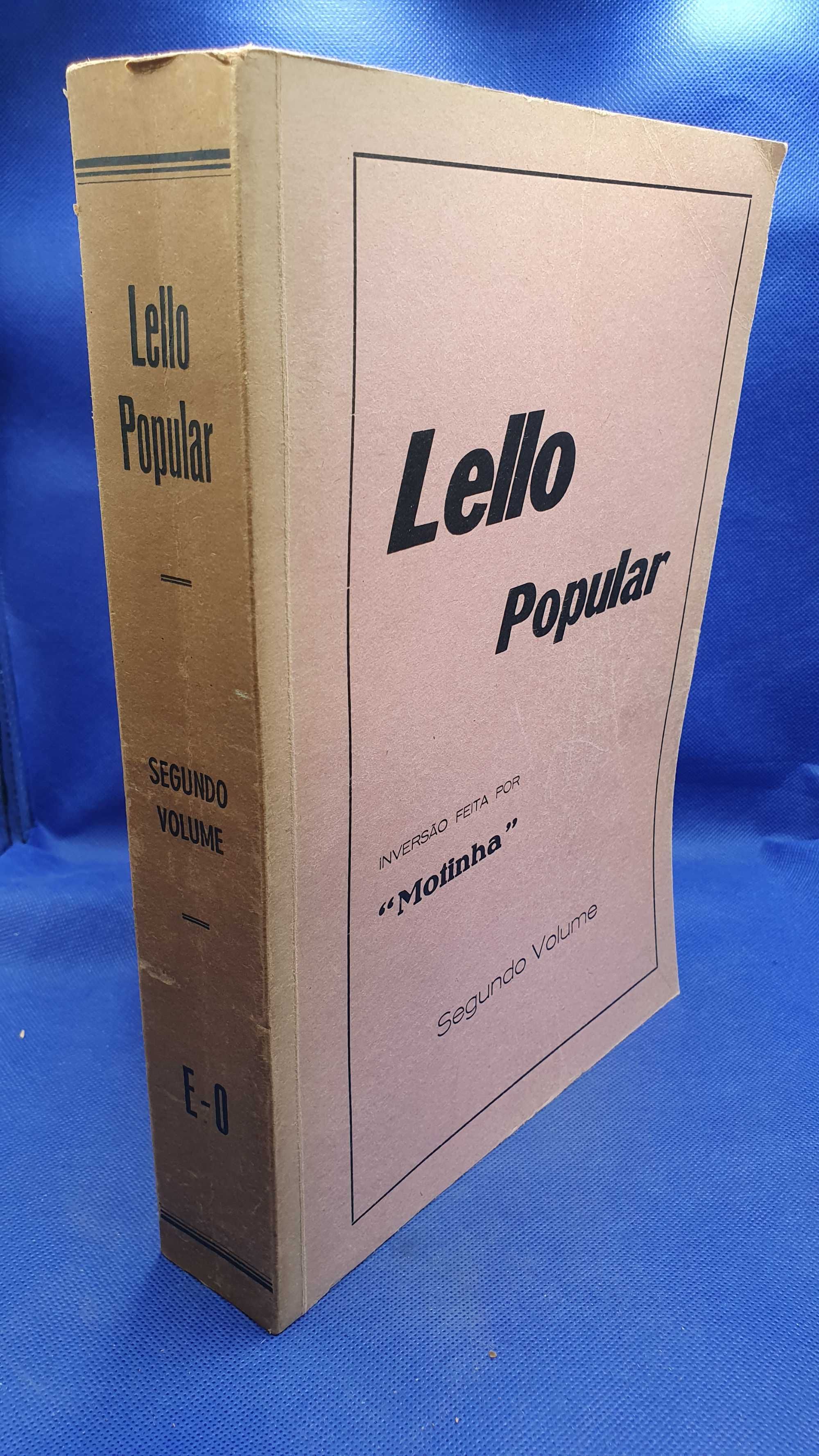 Livro - REF PA8 - Dicionário Charadas Lello Popular Motinha 3 Volumes