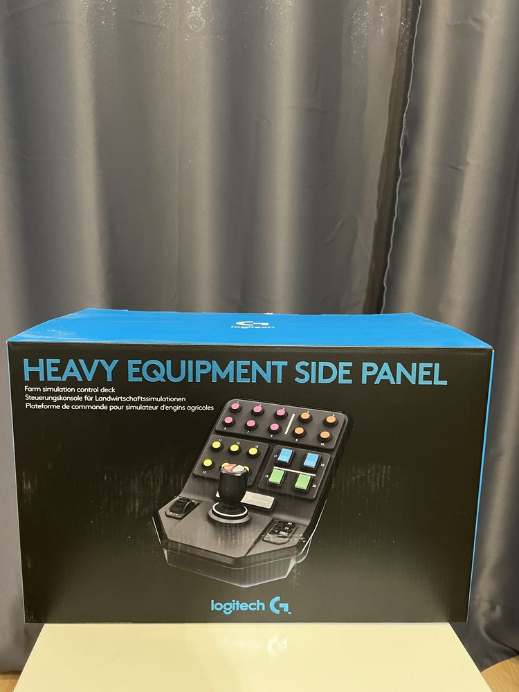 Logitech heavey equipment side panel