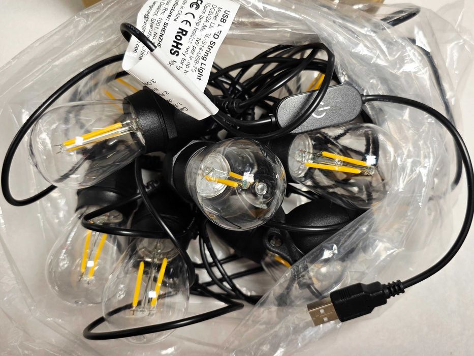 Girlanda świetlna USB LED – klimatyczne oświetlenie do domu