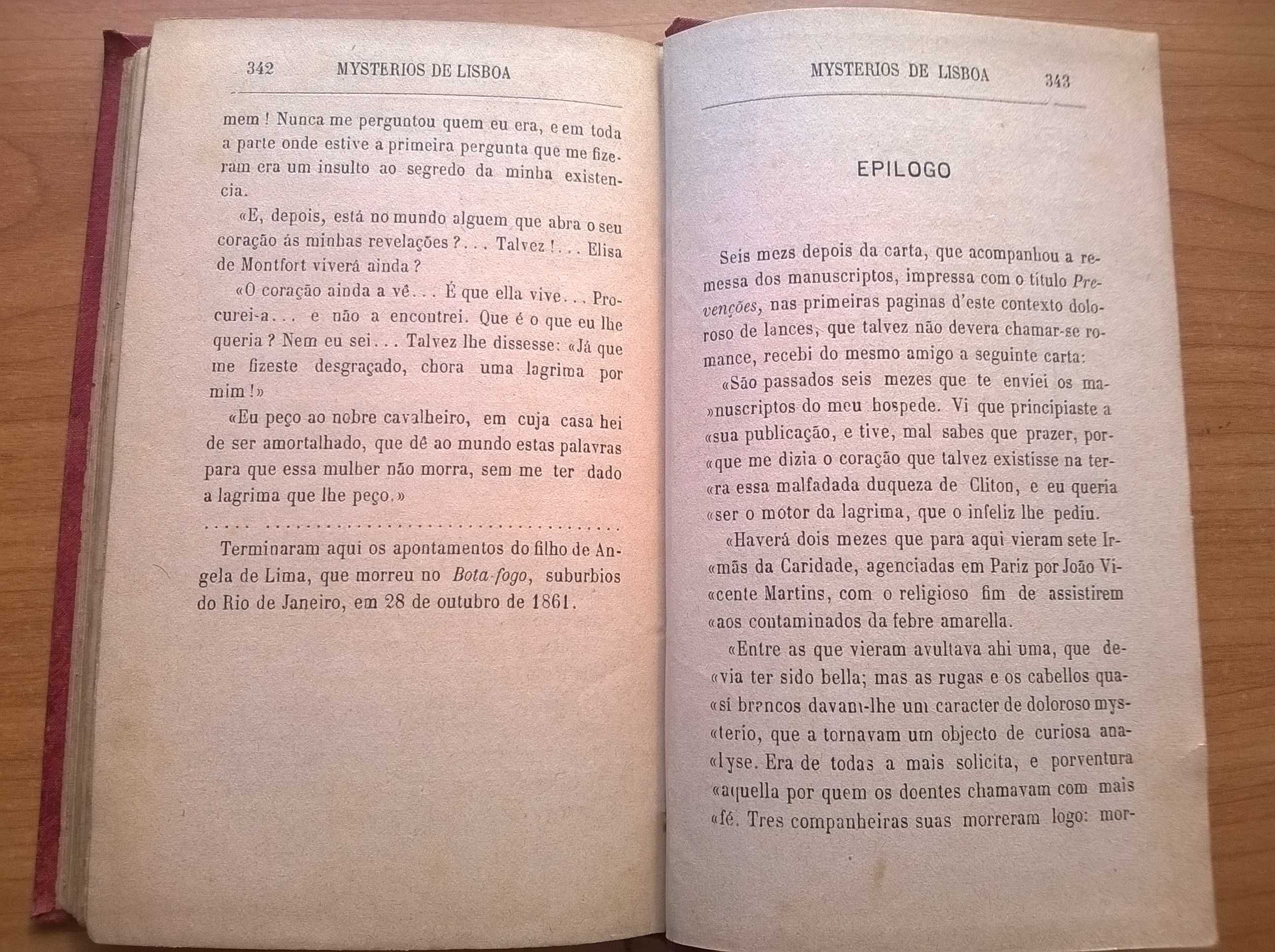 Mystérios de Lisboa (3 vols) - Camilo Castelo Branco