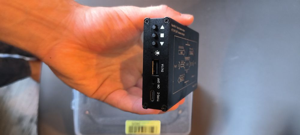 Векторный анализатор векторний аналізаторф NanoVNA F V2 50кГц-3000Мгц