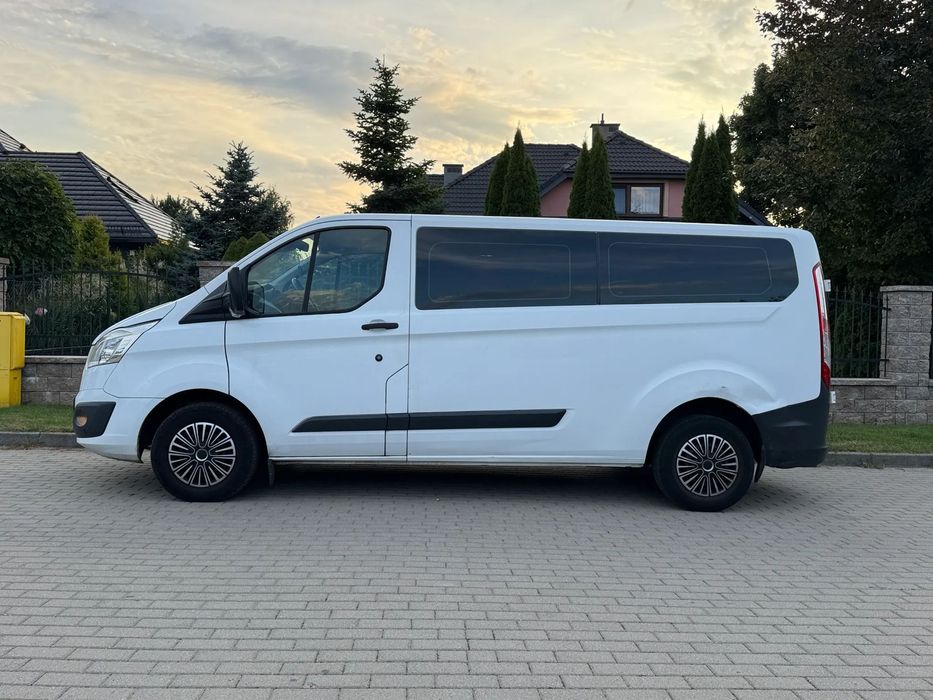 Ford TRANSIT CUSTOM  12.2016. 2.2d 101km Klima Długi Long 5 osób Navi Kamera pdc 23% brutto