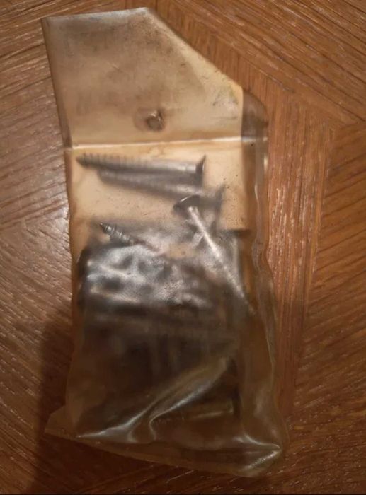 Paczka wkrętów do drewna PRL